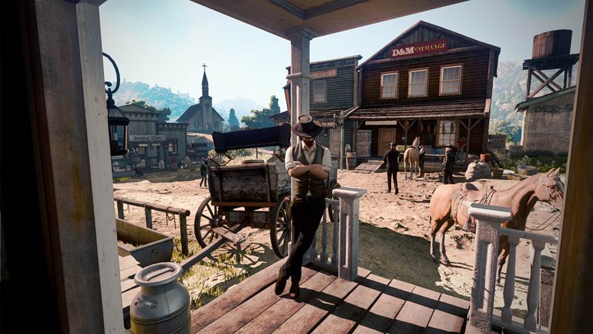 تصویری از گیم‌پلی Red Dead Redemption 2 لو رفت ؟ 1