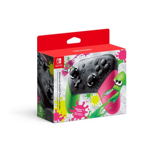عرضه کنترلر Nintendo Switch با طرح Splatoon 2 1