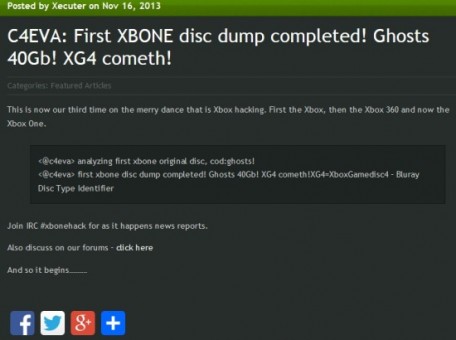 اولین بازی XBOX One هک شد