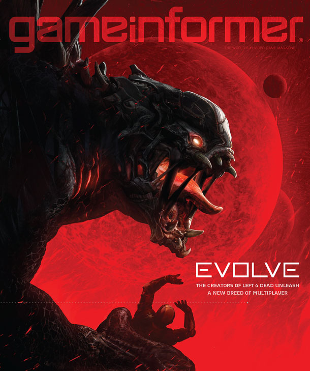 کاور مرموز مجله گیم اینفورمر نمایان شد ، بازی Evolve 4
