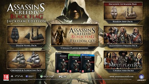 نسخه Jackdaw بازی AC IV: Black Flag معرفی شد 1