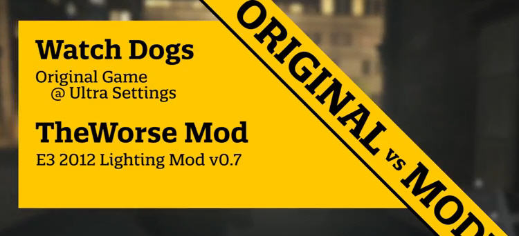 مقایسه گرافیکی Watch Dogs روی PC بعد از اضافه کردن Lighting Mod 2