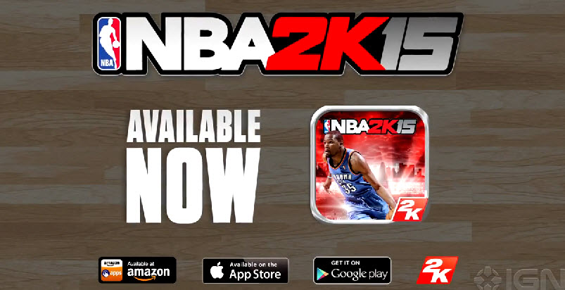 تریلر بازی NBA2K15 Mobile | تریلر لانچ 1