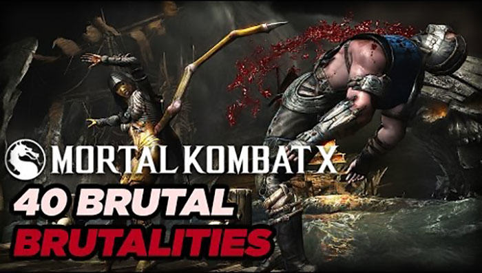 40 Brutality خونین Mortal Kombat X