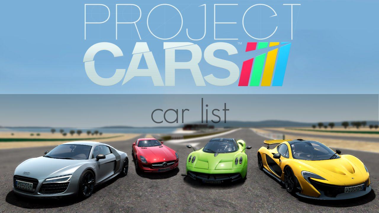 ماشینهای Project Cars