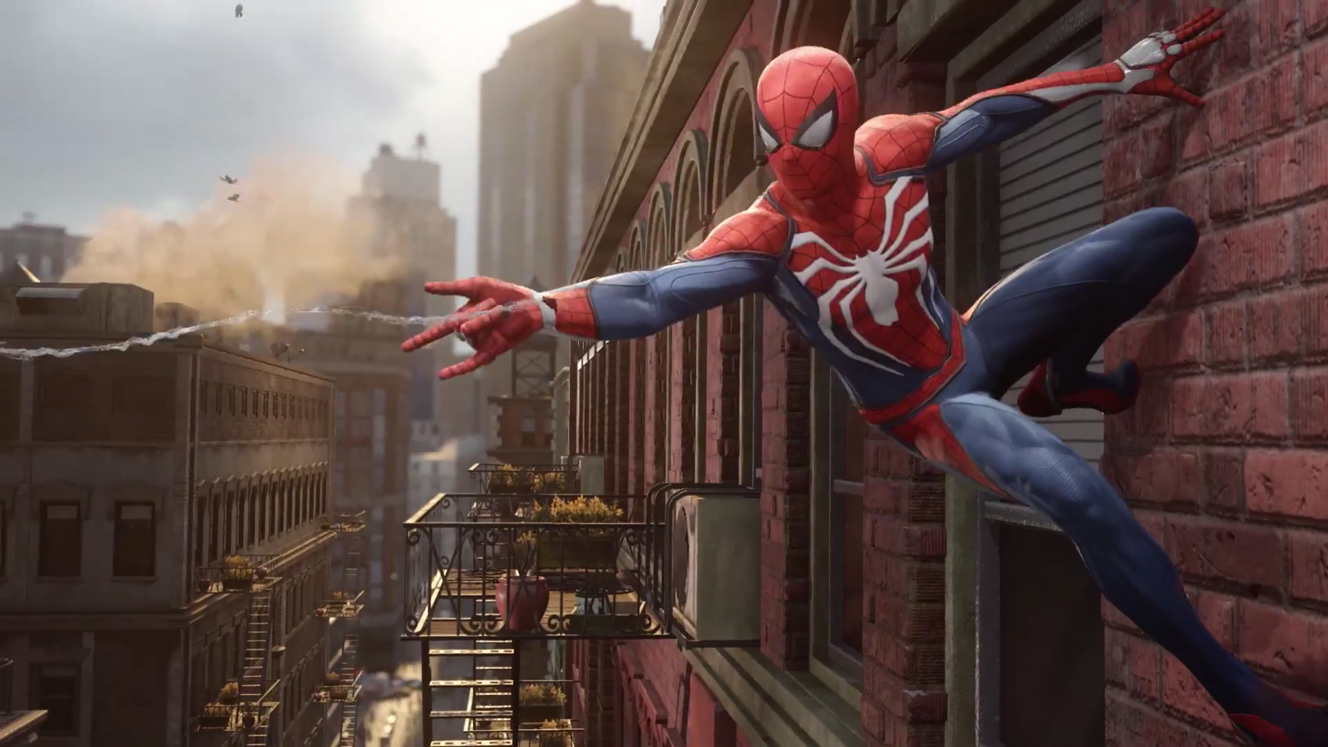 تیزر Spider-Man در کنفرانس سونی in-Engine بوده و بر روی PS4 اجرا شده است 11