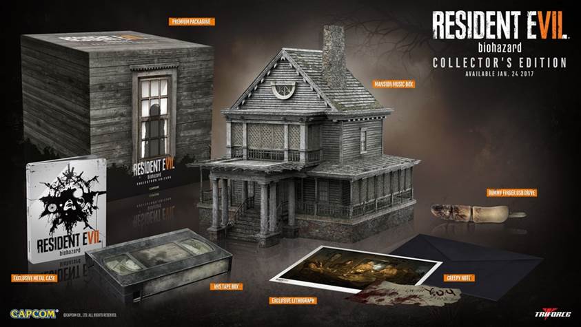 نسخه Collector's Edition بازی Resident Evil 7 معرفی شد 2