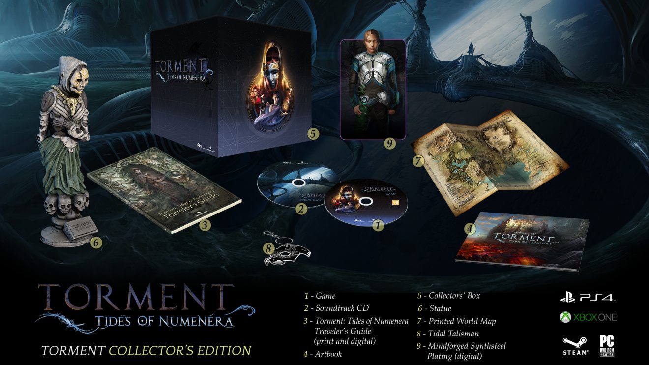 نسخه Collector's Edition بازی Torment: Tides of Numenera معرفی شد 1