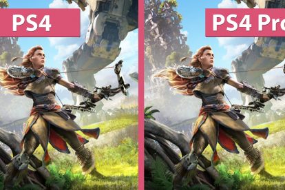 مقایسه گرافیکی Horizon Zero Dawn
