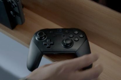 پیام قدرانی مخفی در Nintendo Switch Pro Controller 7