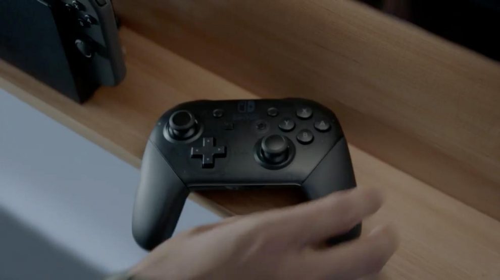 پیام قدرانی مخفی در Nintendo Switch Pro Controller 1
