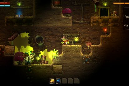 تماشا کنید: 5 دقیقه از گیم‌پلی SteamWorld Dig 2 به نمایش در آمد 10