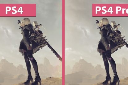 تماشا کنید: مقایسه گرافیکی NieR بین PC و PS4 Pro 1