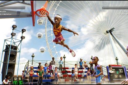 اولین گیم‌پلی از بازی NBA Playgrounds