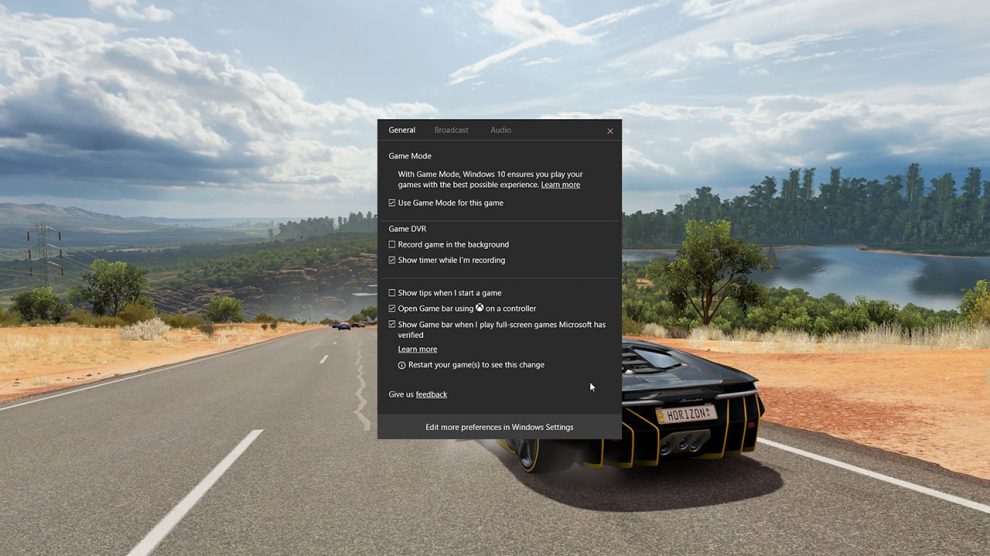 تاثیر قابلیت Game Mode در بروزرسانی جدید ویندوز 1