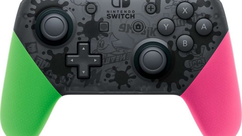 عرضه کنترلر Nintendo Switch با طرح Splatoon 2