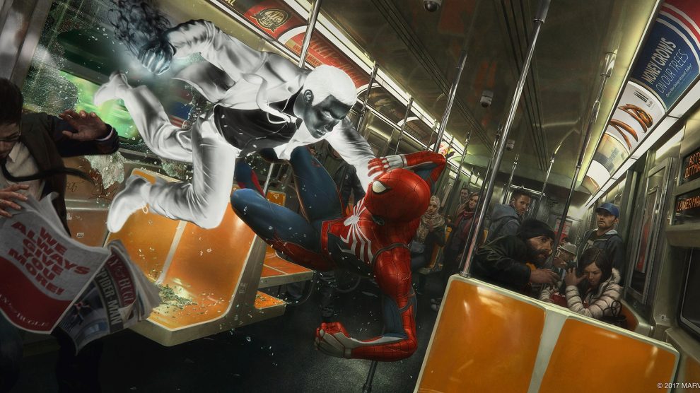 تصاویر هنری جدید Spider-Man با حضور شخصیت Mr.Negative 2