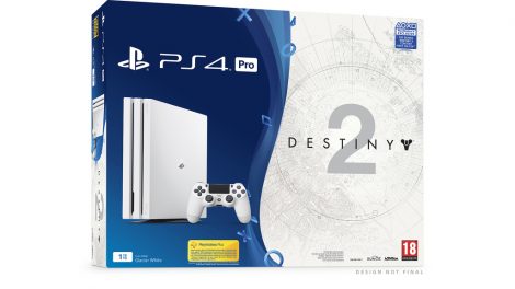 باندل سفید رنگ PS4 Pro همراه با Destiny 2 معرفی شد 2