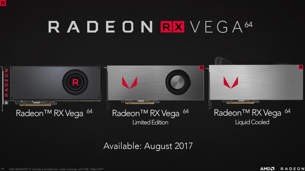 اولین بنچمارک‌های فاش شده از RX Vega 64