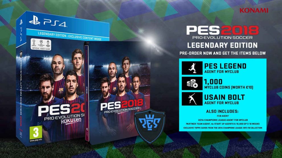 تاریخ انتشار دمو PES 2018 اعلام شد