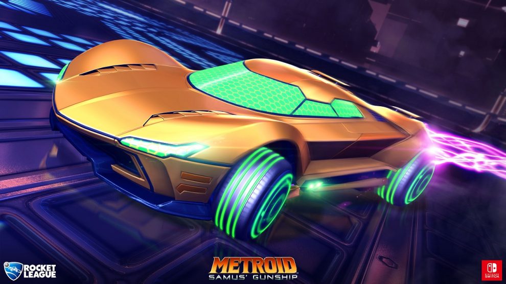 اضافه شدن محتوای مرتبط به Super Mario و Metroid به Rocket League
