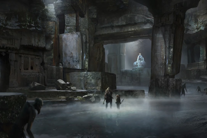 انتشار تصاویر هنری جدید از God of War