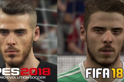 تماشا کنید: مقایسه گرافیکی PES 2018 و FIFA 18