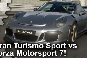 تماشا کنید: مقایسه گرافیکی GT Sport و Forza Motorsport 7