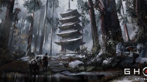 تصاویر هنری Ghost of Tsushima 1