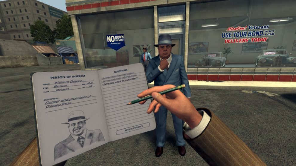 تاریخ عرضه L.A. Noire The VR Case Files مشخص شد