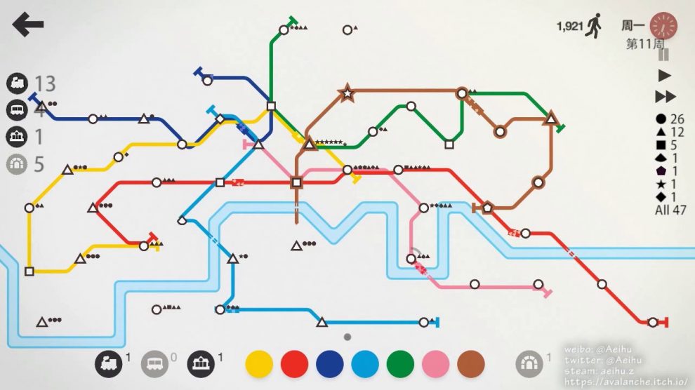 تماشا کنید: معرفی Mini Metro برای Nintendo Switch 19 تماشا کنید: معرفی Mini Metro برای Nintendo Switch