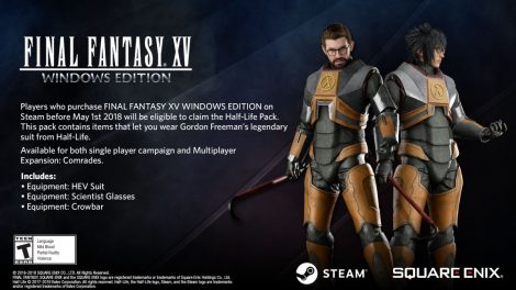 با پیش خرید Final Fantasy 15 Windows Edition بسته Half-Life را هدیه بگیرید 2