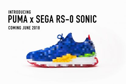 همکاری Puma و Sega برای طراحی کتونی Sonic