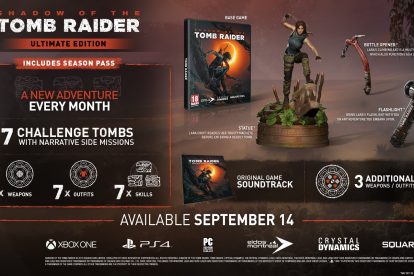 جزئیات بسته‌های مختلف Shadow of the Tomb Raider اعلام شد 4