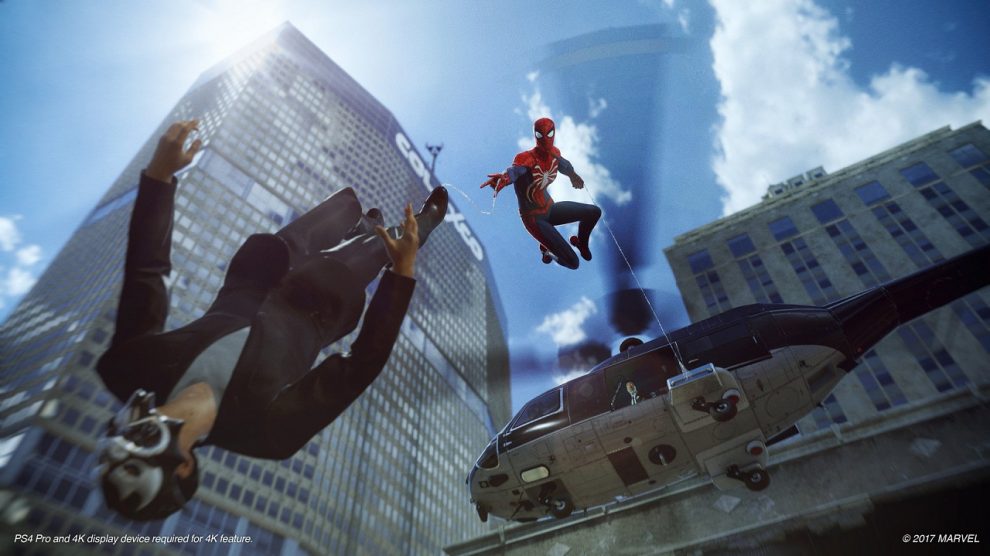 استفاده Spider-Man از حداکثر قدرت PS4 Pro