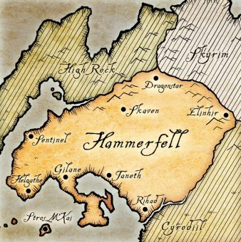 احتمالا بازی The Elder Scrolls 6 در منطقه Hammerfell دنبال می‌شود 2