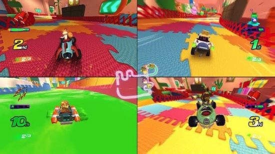  بازی Nickelodeon Kart Racers 