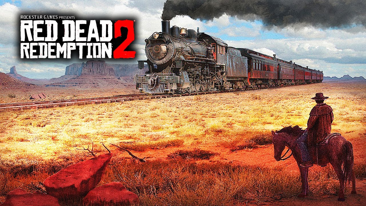Прохождение игры red dead 2. Дикий Запад rdr 2. Red Dead Redemption поезд. Ред дед редемпшн 2. Red Dead Redemption 2 ограбление поезда.