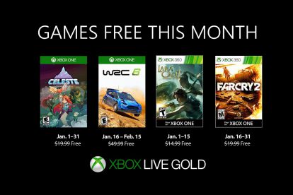 معرفی بازی‌های رایگان ژانویه Xbox Live Gold