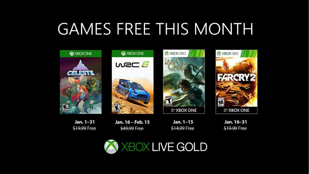 معرفی بازی‌های رایگان ژانویه Xbox Live Gold