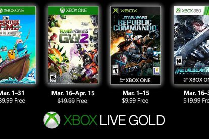 معرفی بازی‌های رایگان Xbox Live Gold مارچ 2019