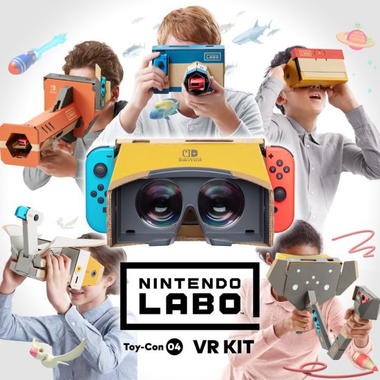 معرفی کیت واقعیت مجازی Nintendo Labo برای Switch 4