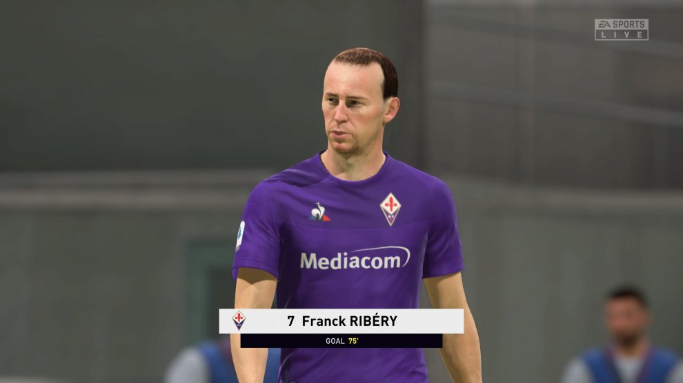 طراحی چهره عجیب فرانک ریبری در FIFA 20 1